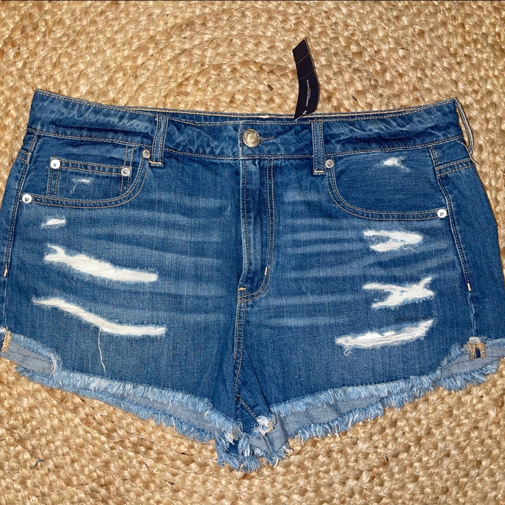 American Eagle Tomgirl shortie Jean shorts